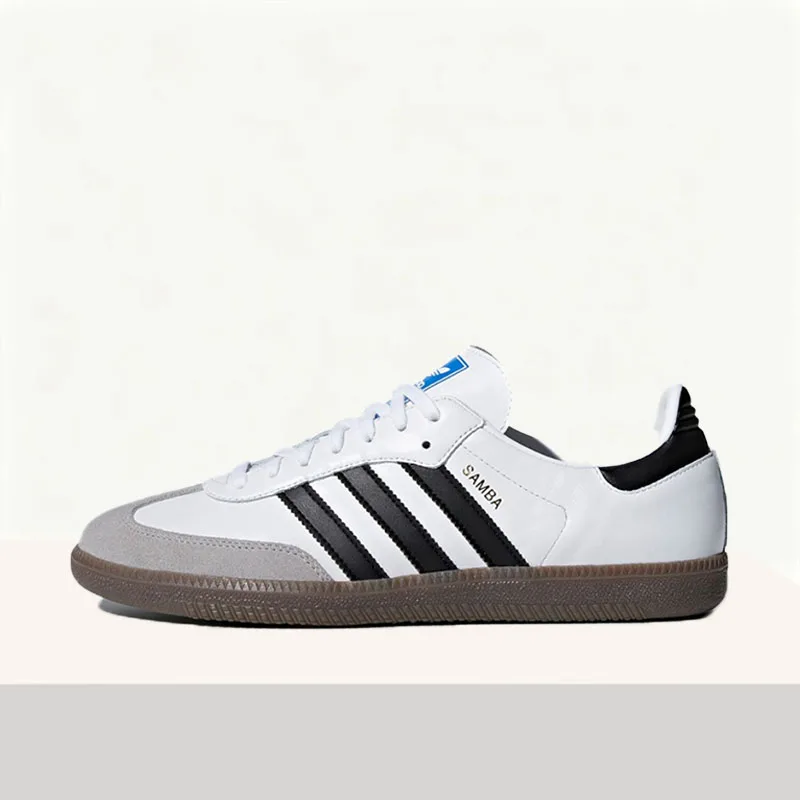 حذاء adidas SAMBA OG أنيق، ممتاز، بسيط، مريح، خفيف الوزن، للتنقل اليومي، حذاء رياضي كاجوال متين سهل الارتداء B7580