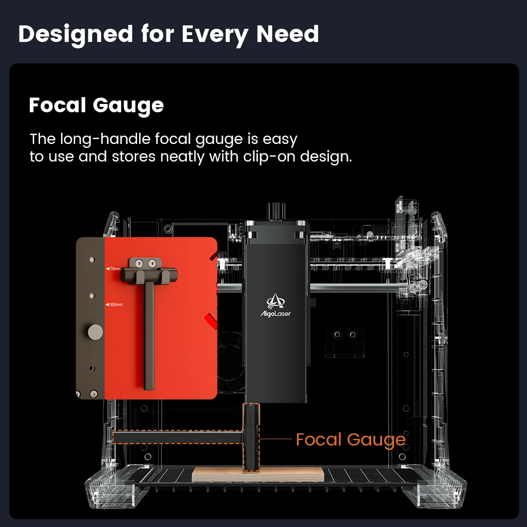 AlgoLaser PIXI Laser Engraver, Smart Portable Desktop Toos for Beginners, DIY Crafts, Personalized Gifts and Creative Projects