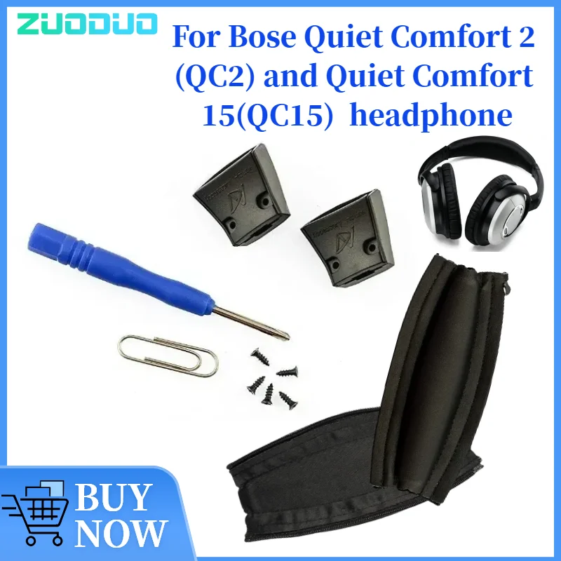 

Replacement Headband Cover for Bose Quiet Comfort 2(QC2) and Quiet Comfort15(QC15) Headphones Accessory for Repair & Maintenance