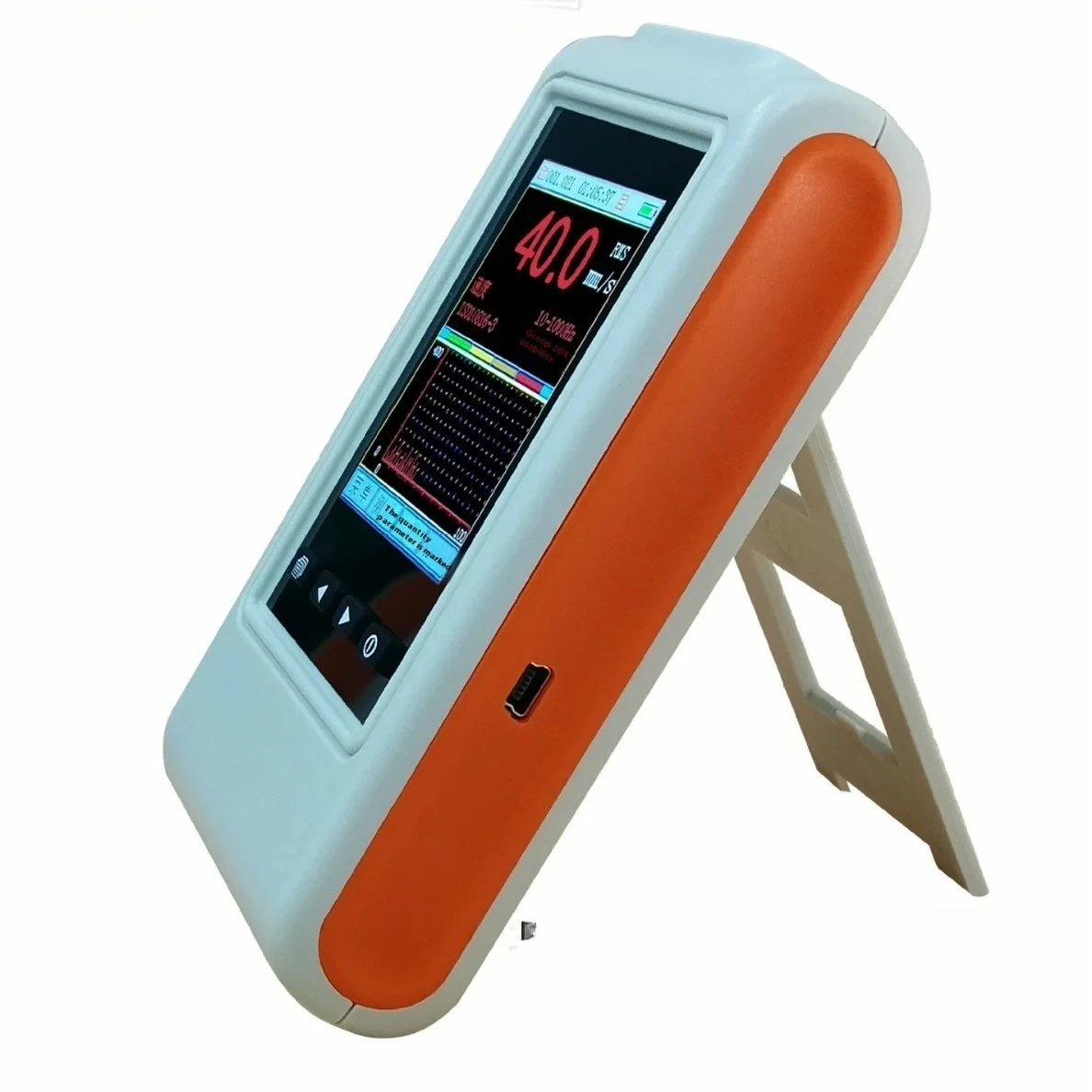 580 Electronic Digital Multi-Function Battery Vibration Tester Instrument Machine Data Recording With 1  Warranty
