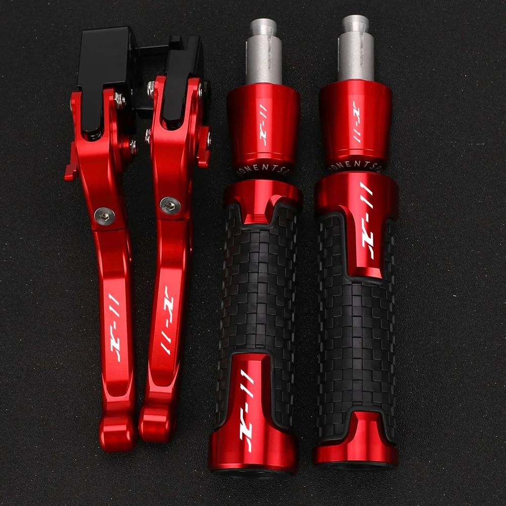 FOR HONDA X11 X-11 1999 2000 2001 2002 Handlebar Handle Bar Grips Motorcycle Accessories X 11 Adjustable Brake Clutch Levers