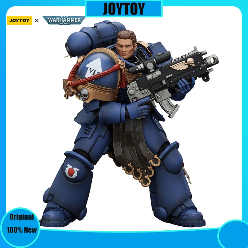 

JOYTOY Warhammer 40K 1/18 фигурки ультрамарин сержант гаджейэль модель аниме фигурка Коллекционный подарок предзаказ