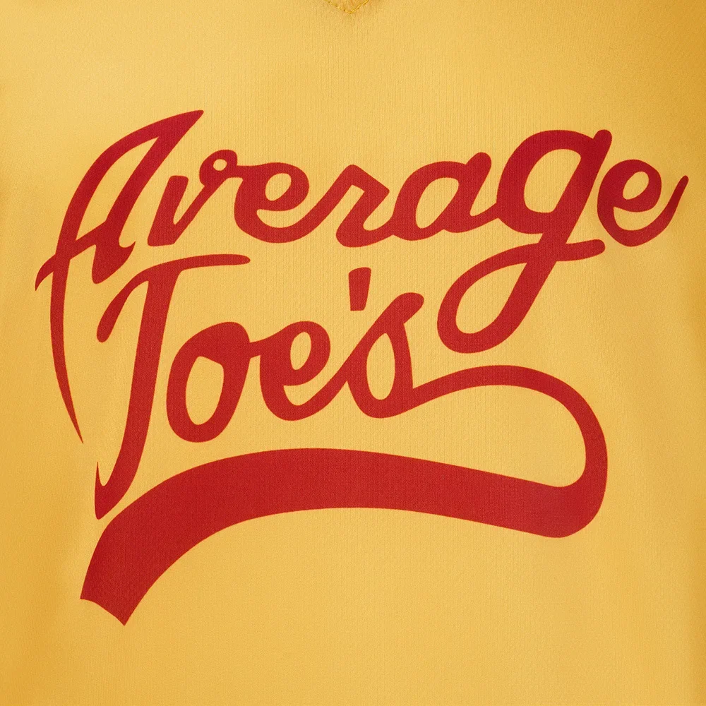 Сумасшедший Dodgeball Average Joe's взрослый желтый трикотажный костюм, комплект True Underdog Story, футбольный костюм для косплея, спортивная одежда