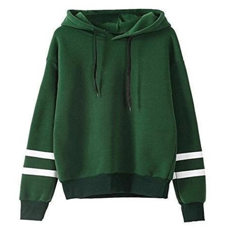 Women Sweatshirts Hot Sales Hoodies Fashion Daily Soft Pullovers Spring Versatile Jogging Striped Comfortable 2024 New Tracksuit