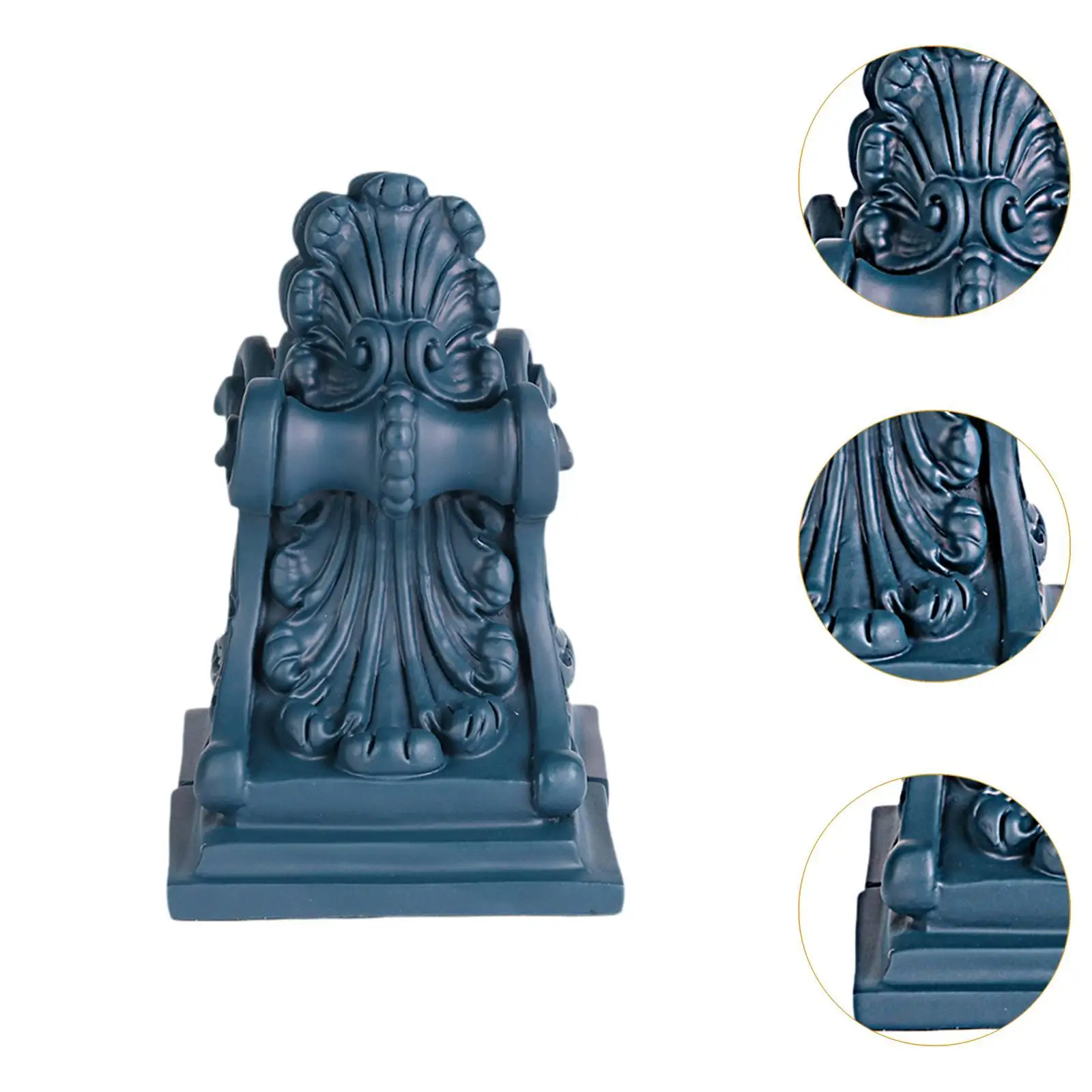 2 Pieces 3D Bookends Synthetic Resin Ornament for Video Games School Library