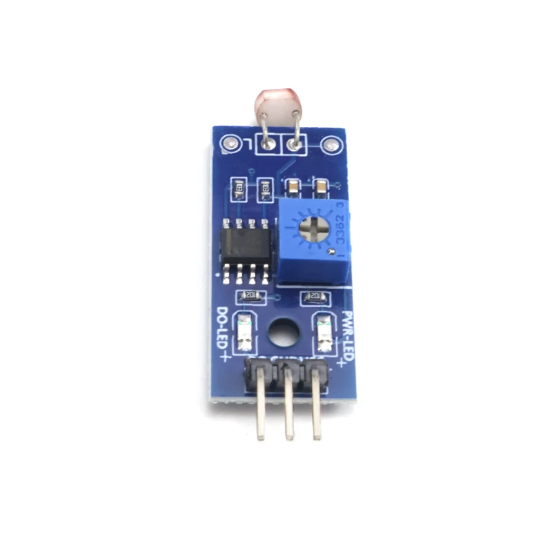 5516 Photoresistor Sensor Module with LM393 Comparator, Digital Light Switch Output for Arduino ESP32 DIY Projects (1/5Pcs)