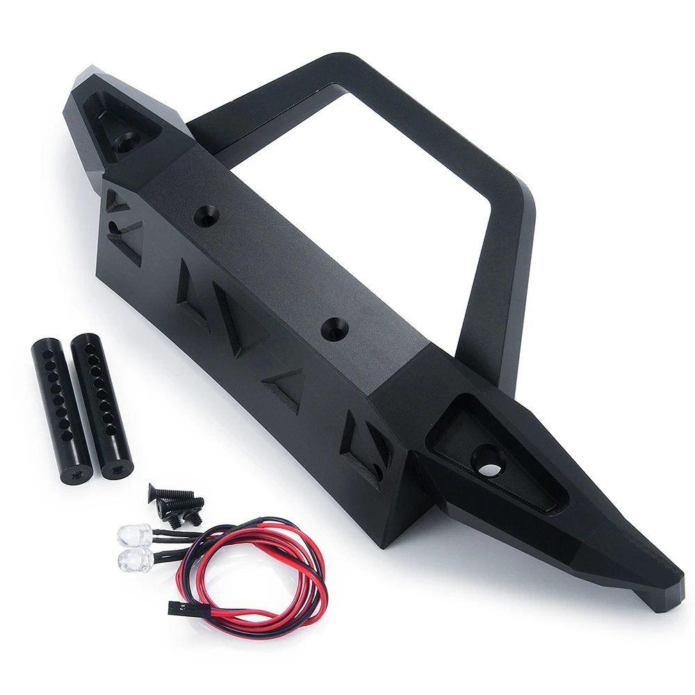 

1/6 Front Bumper RC Upgrade Part Aluminum Alloy Wear-resistant Rc Front Bumper For Axial SCX6 RC Car Part RC Car