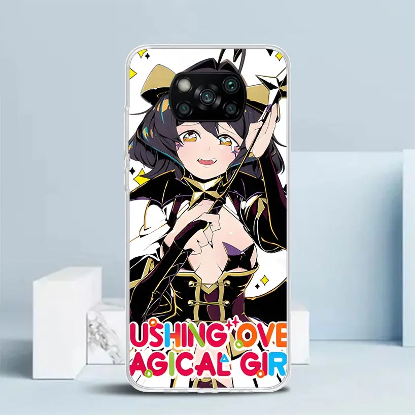 Gushing Over Magical Girls Silicon Call Phone Case For Xiaomi Poco X3 Nfc X5 X6 F6 F5 Pro M5S M5 X4 F4 GT M4 M3 F3 F2 F1 M2 Cove