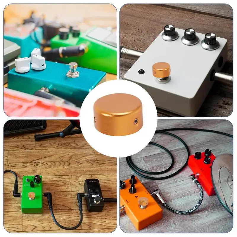 Effekt Pedal Für Elektrische Gitarre Elektrische Gitarre Effekt Pedal Knopf Elektrische Gitarre Effekt Pedal Fußschalter Topper Abdeckung Für