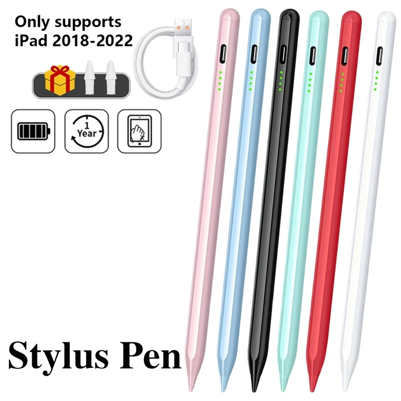 Lápiz Táctil para Apple Pencil, Compatible con iPad A16 Air 11 5 4 Pro 11.ª 13 12.9 M5 M4 M3 M2, Lápices para iPad 10 9 8 10.ª 9.ª Generación Mini 7 6