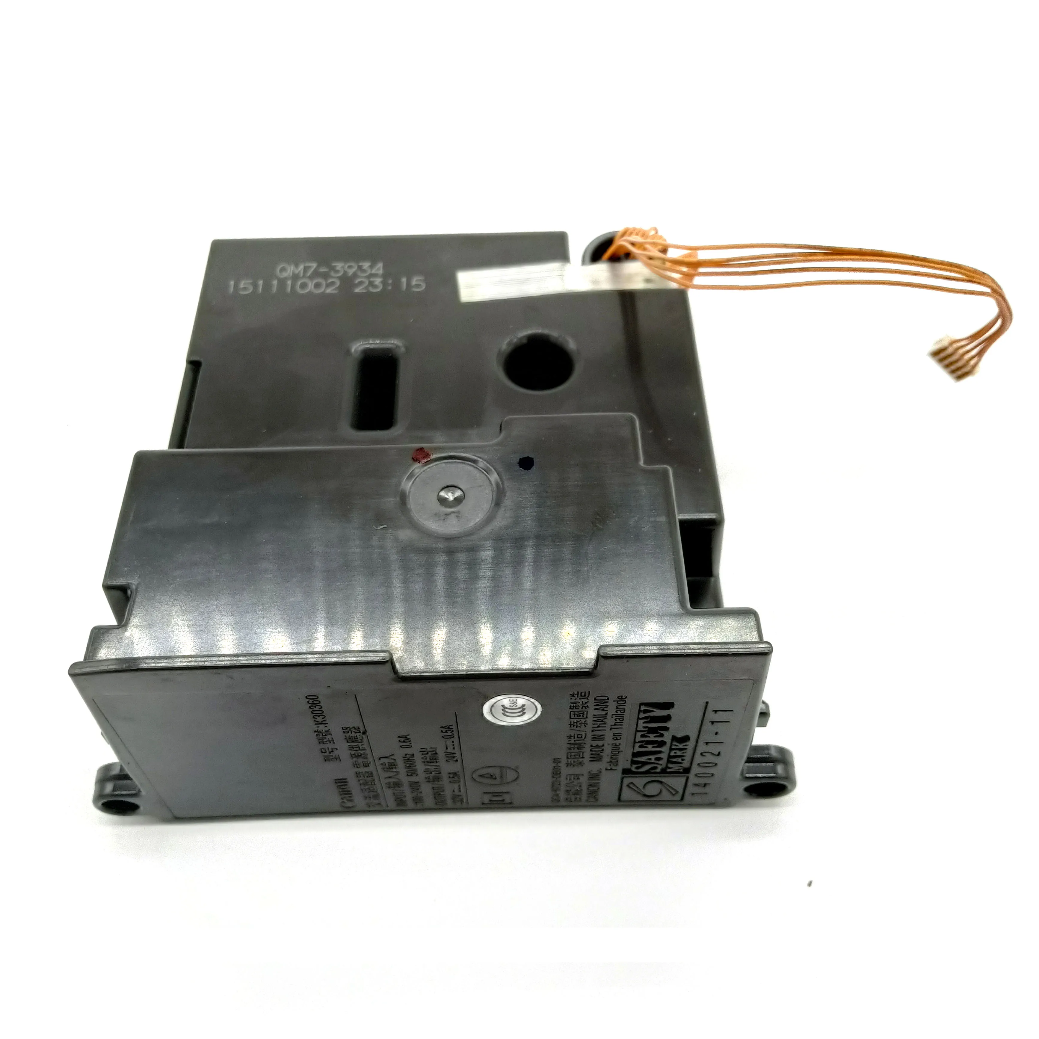Adaptador de Alimentação K30360 Qm73943 se Encaixa para Canon Mg7120 Mg7110 Mg7180 Mg7560 Mg7540 Mg7510 Mg7550 Mg7100 Mg7520 Mg7570 Mg7130