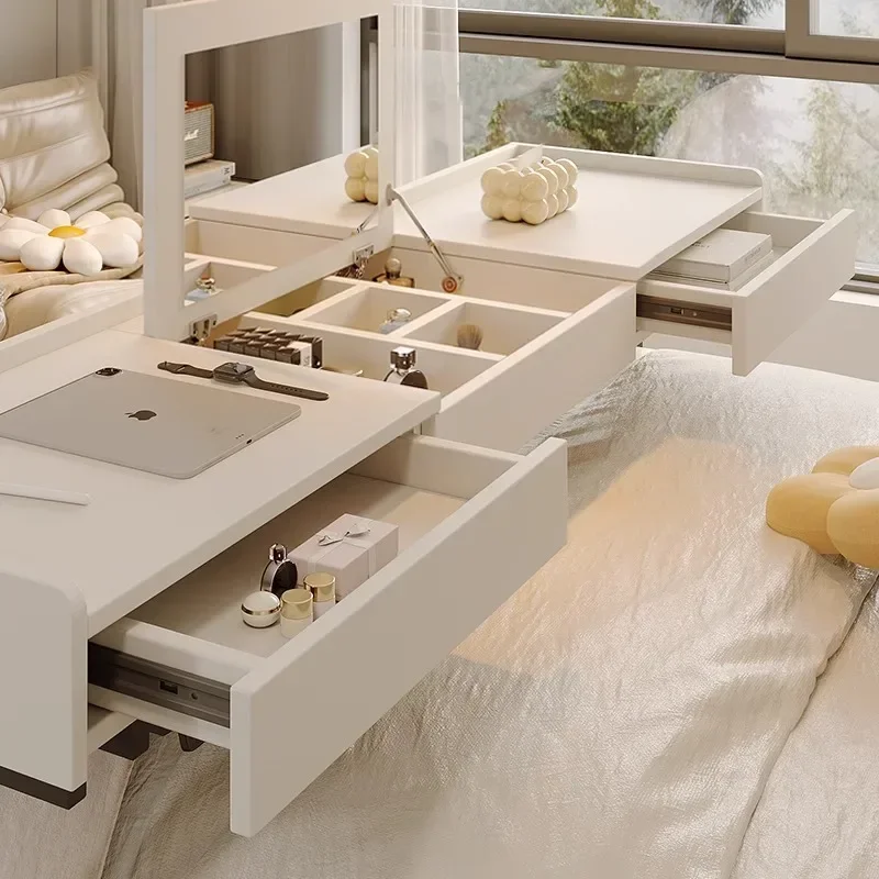 

Solid wood bedroom multifunctional dressing table modern simplicity