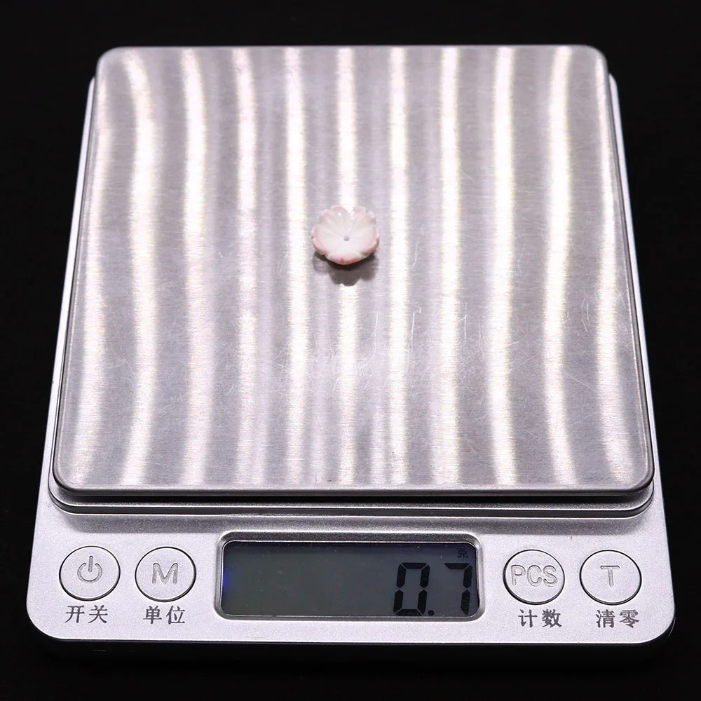 وعاء زهرة على شكل الملكة الطبيعية محارة شل الخرز 10 مللي متر ثقب واحد فضفاض حبة عقد دي اي واي سوار القرط الإكسسوار 1 قطعة