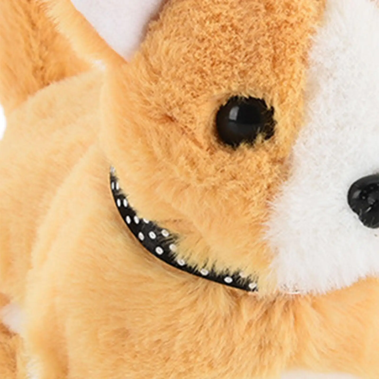 لعبة الكلب القطيفة التفاعلية الإلكترونية، لعبة التعليم المبكر المبتكرة اللطيفة للمشي والنباح والذيل للأولاد والبنات هدية عيد ميلاد