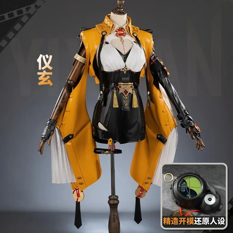 qq28LQZenless Zone Zero Yixuan Costume Cosplay Uniforme Copricapi Anelli Yunkui Summit Halloween Party Outfit Donne Ragazze Carnevale