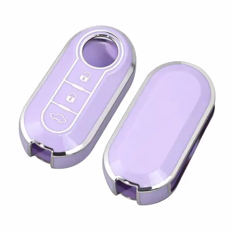 10 best sales cover key fiat 500 - №1