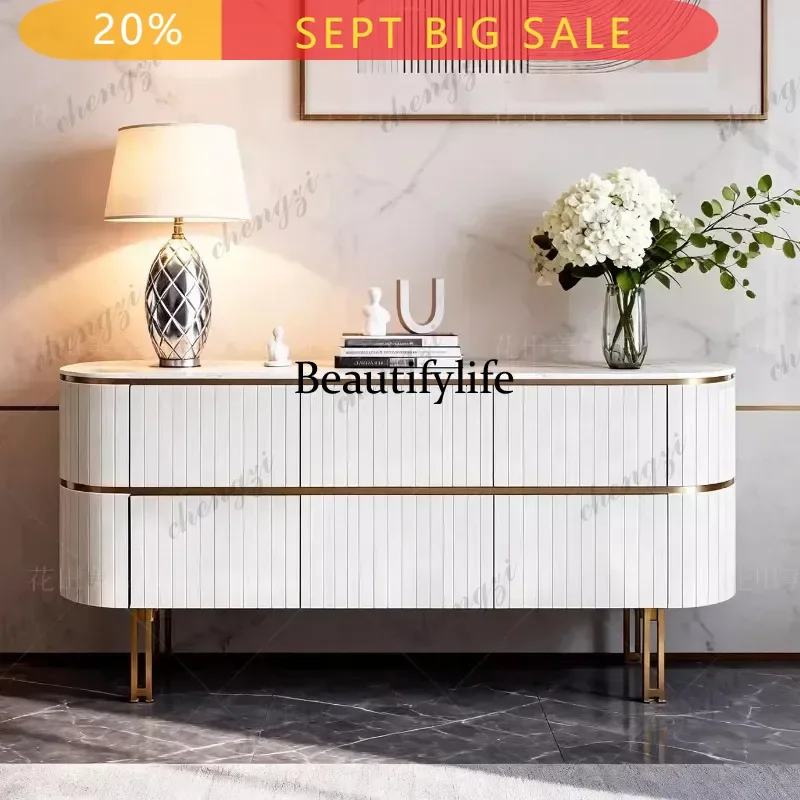 Dustproof Classic Living Room Cabinets Luxury French Modern Living Room Cabinets Storage Narrow Meuble Rangement Furniture Ho