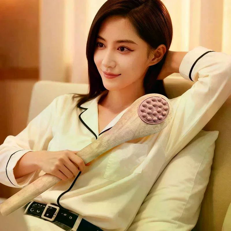 Elasticity Extended Back Pounding Bump Massage Hammer Meridian Beat Stick Device Health Hammer Multi-functional Soft