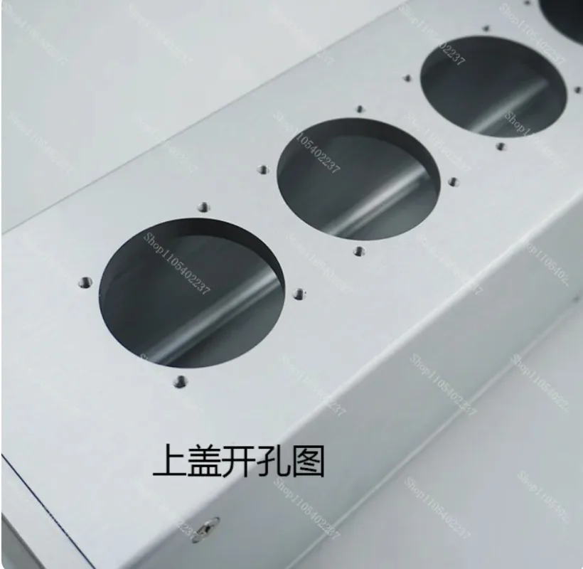 

95 All Aluminum Power Amplifier Chassis HiFi Audio Filter Shell Socket Plug Panel