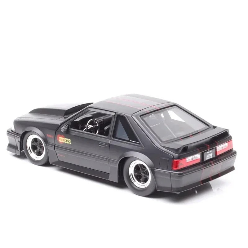 Jada 1:24 1989 Ford Mustang GT High Simulation Diecast Car Metal Alloy Model Car decoration display collection gifts J339