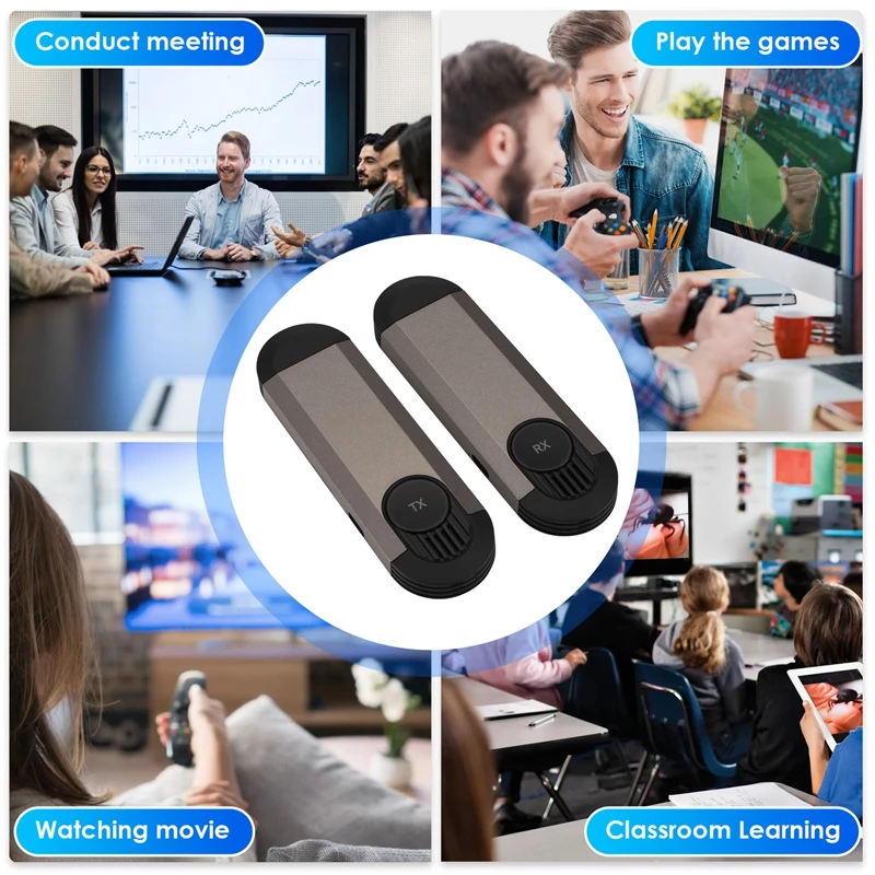 B03B-G69 Transmisor + Receptor Compatible Inalámbrico Transmisión Inalámbrica Punto A Punto 30 Metros 1080P Sin Controlador