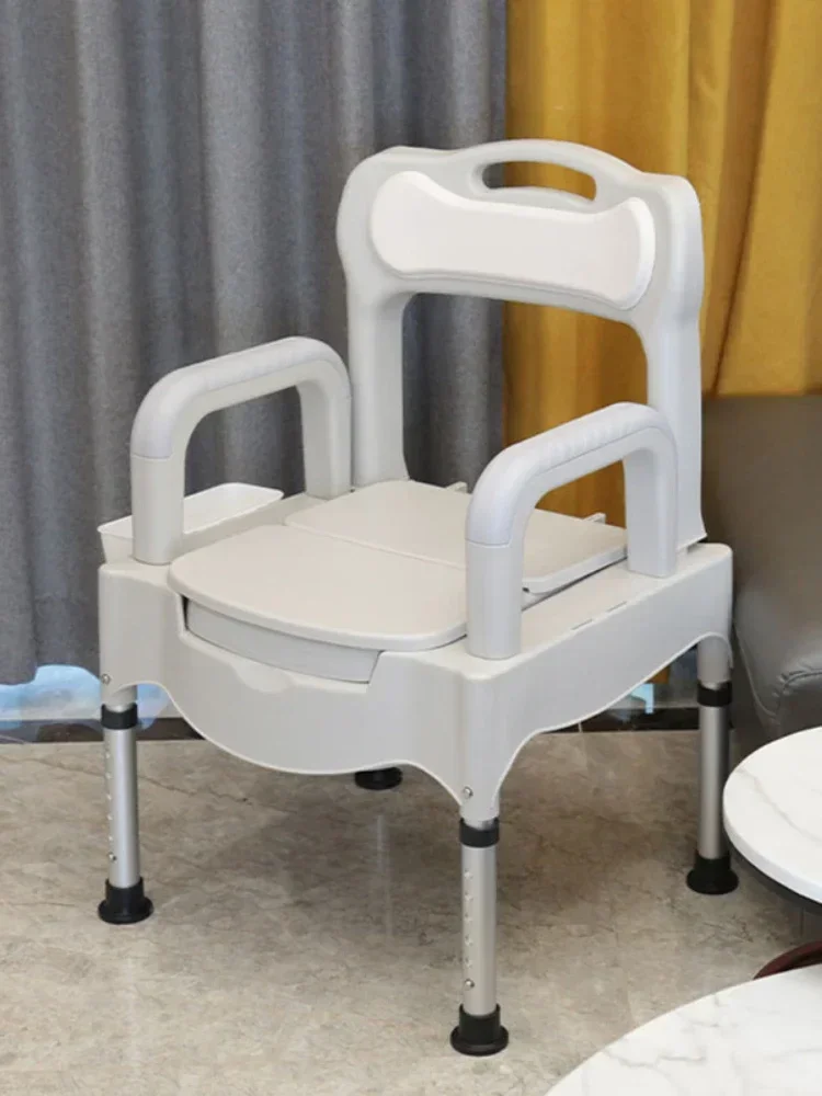 

Elderly Mobile Toilet Portable Closestool Disabled Potty Seat