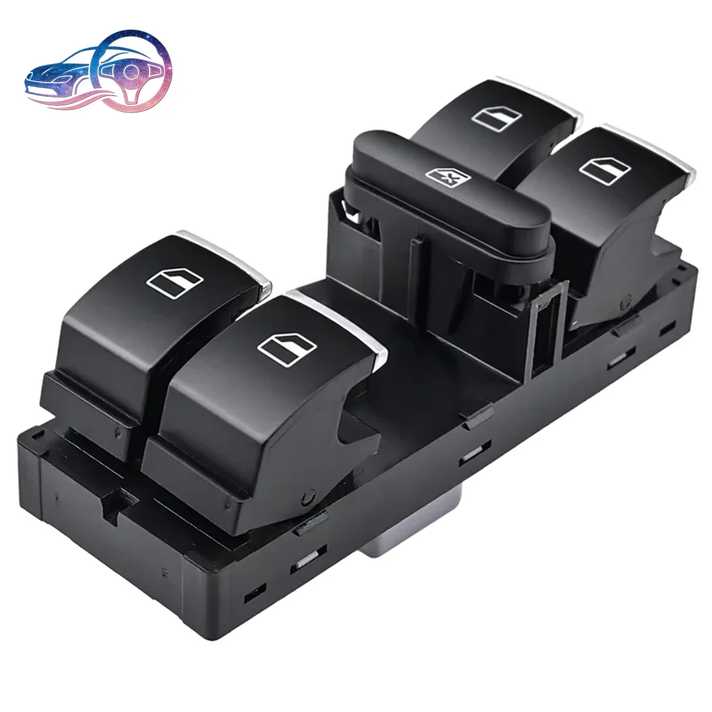 5ND959857 For VW Golf 5 6 MK5 MK6 Jetta Tiguan Passat B6 CC Fabio Power Master Window Switch Passenger Button 7L6959855B