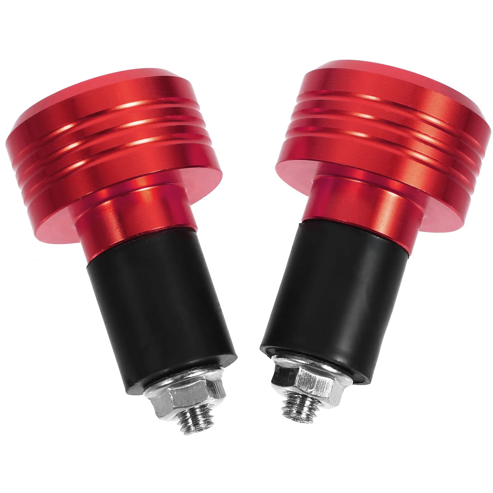 

1 Pair Motorcycle Handlebar End Plugs Sturdy Thread Design Replacement Accessories For Motorbike Bar Ends Durable Skidproof Caps