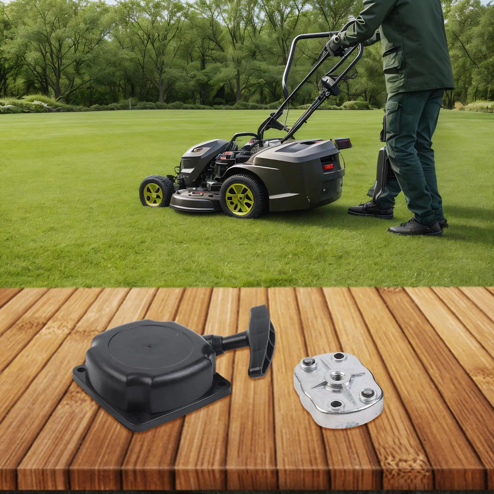 Recoil Pullstart Starter Assembly Compatible with For Strimmers Lawnmowers and Brush Cutter Tools for Effective Engine Start