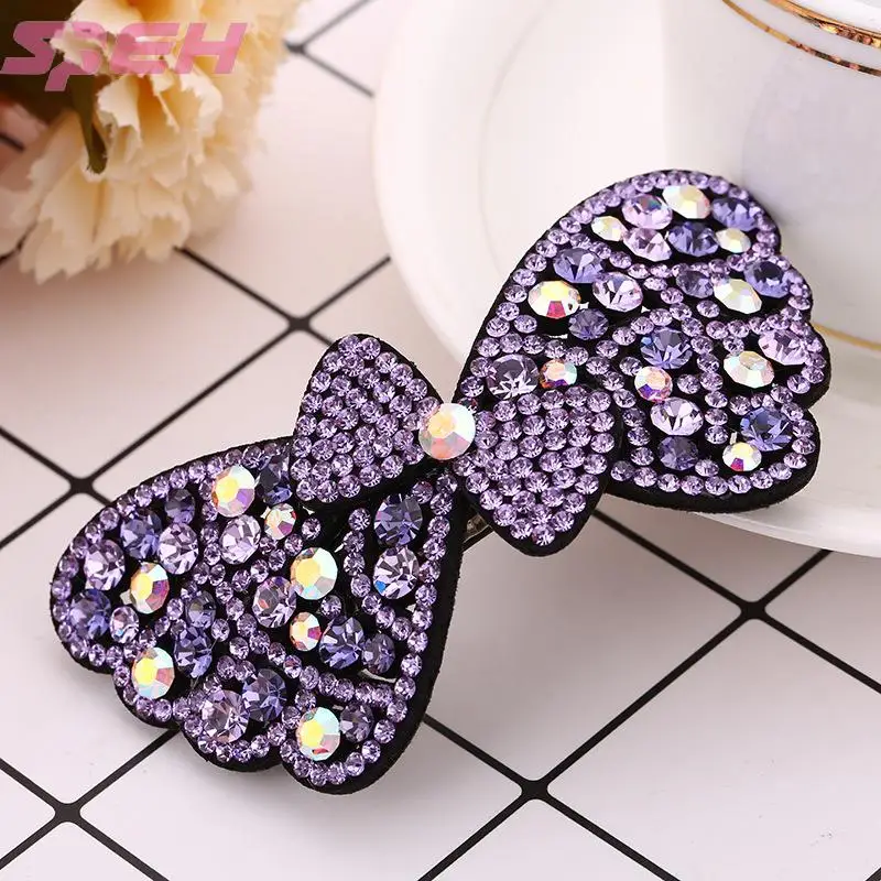 trade hot selling headwear  women's hairpin fashion butterfly shape word clip manufacturers wholesale hair accessories