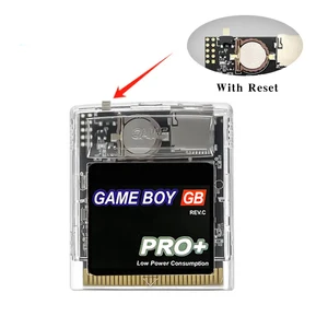 Remank 2000 Dalam 1 Gameboy Warna GB PRO Kartrid Permainan Game Boy Cart untuk GB GBC GBA dengan Kartu TF/SD Multifungsi 8 keranjang gameboy penjualan terbaik - №