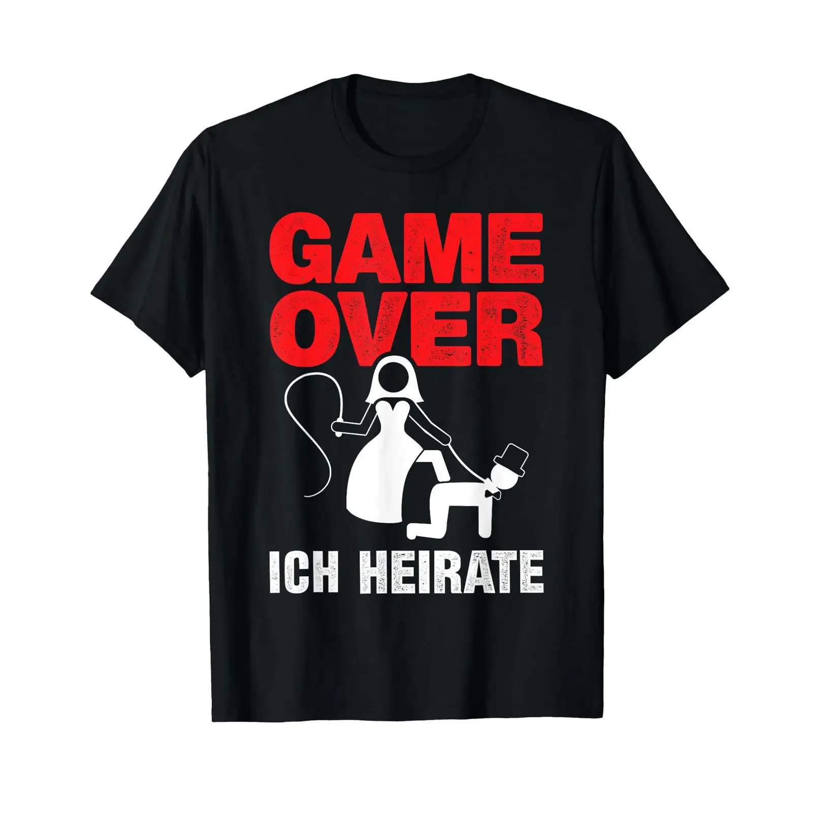 Game Over I Marry Groom Stag Night T Shirt vintage Washed Slightly Versatile Stretched Stylish graphic homme designer clothes