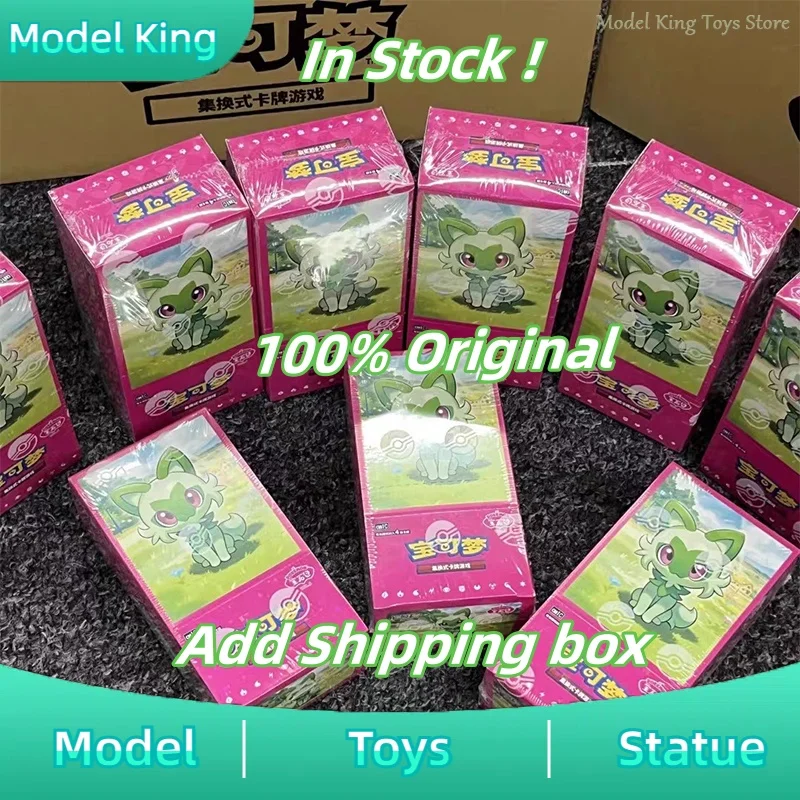 

In Stock Original Gem Pack Scarlet and Violet Trading PTCG Bag Box Hi Deck Ibrahimovic Collection Cards Custom Toys Gifts