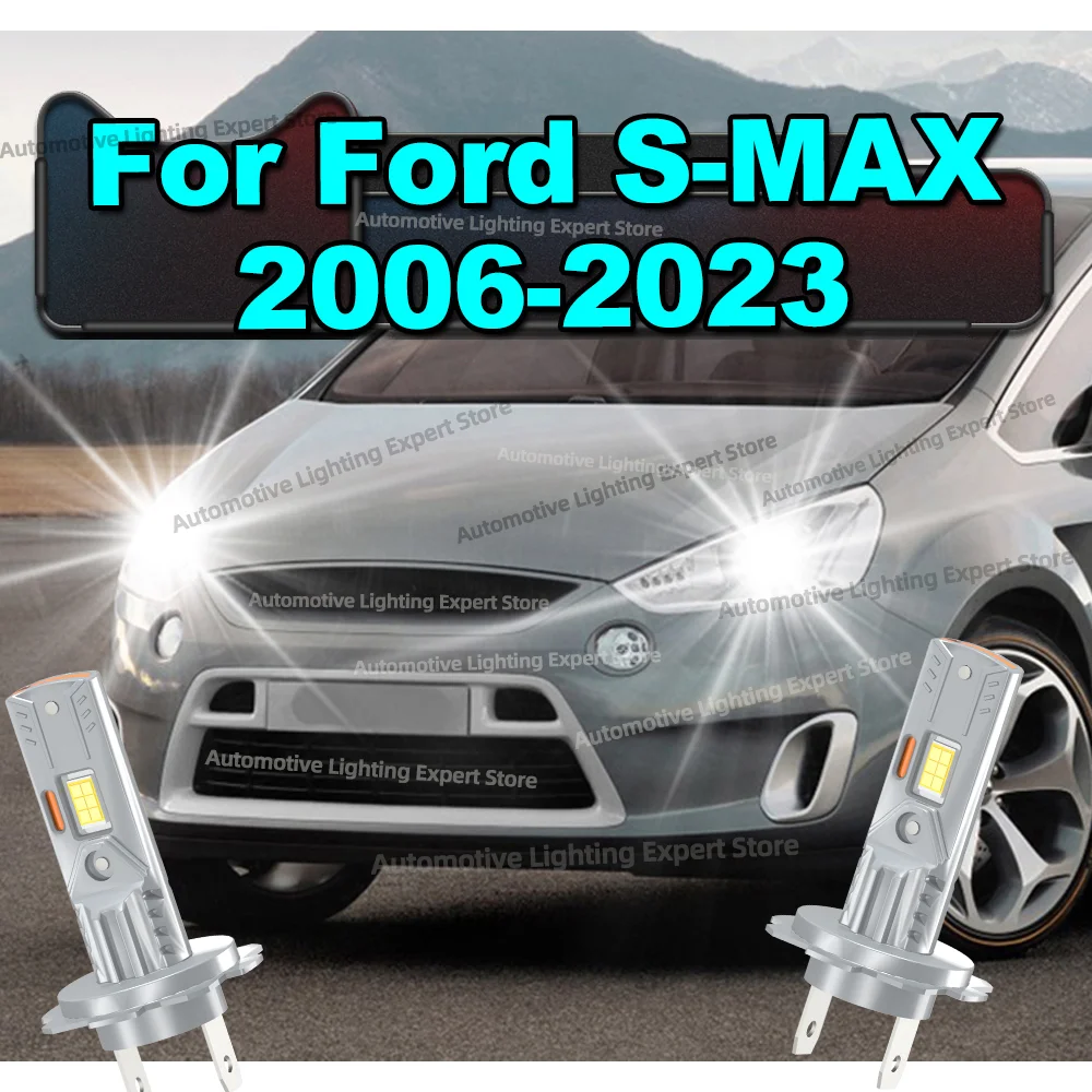 

2 шт., 180 Вт, светодиодная лампа высокой мощности, турбо-фара, 6000K, лампа для Ford S-MAX SMAX 2006-2023 2009 2010 2011 2012 2013 2014 2015