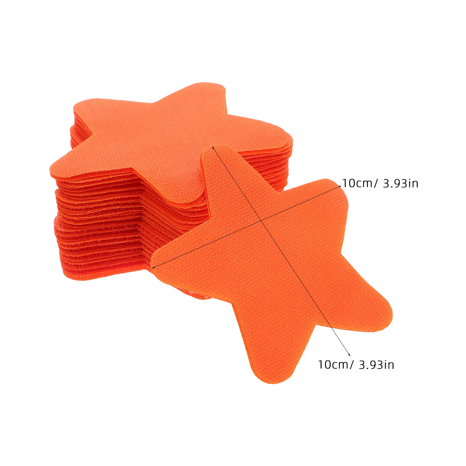 48Pcs Star Floor Carpet Spots Reusable Spot Marker Stickers for Classroom Preschool Group Sitting Activity Carpet Spots