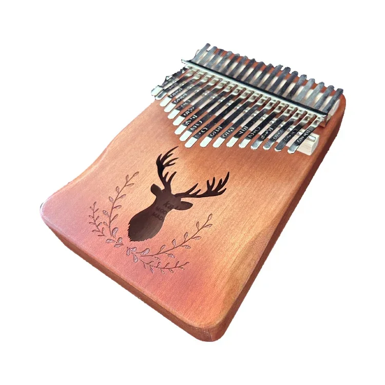 

Kalimba Thumb piano 17 keys Portable Mbira Finger Piano Gifts for Kids and Adults beginners