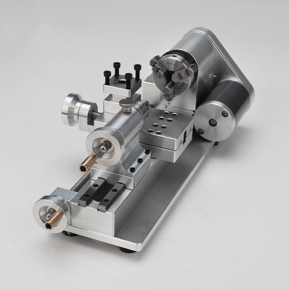 

Мини-токарный станок DIY, многофункциональный, для домашней деревообработки, портативный настольный микротокарный станок 24В 80Вт для самостоятельной обработки древесины