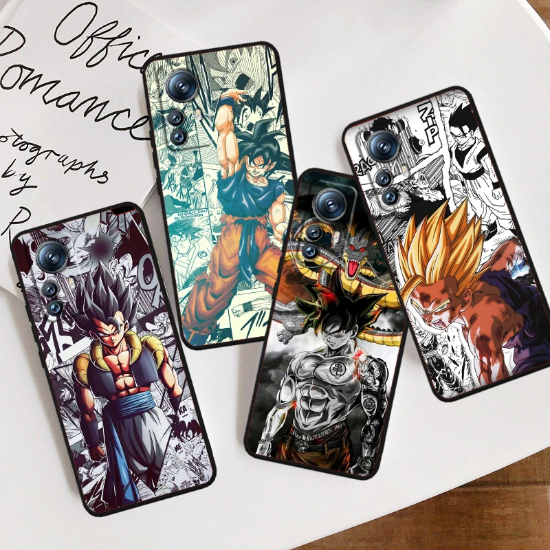 

D-D-Dragons B-Balls Z Cartoon For Xiaomi Mi 14 13T 13 12T 12 11T 11i 11 10T 10 Pro Lite Ultra 5G Black Cover Phone Case