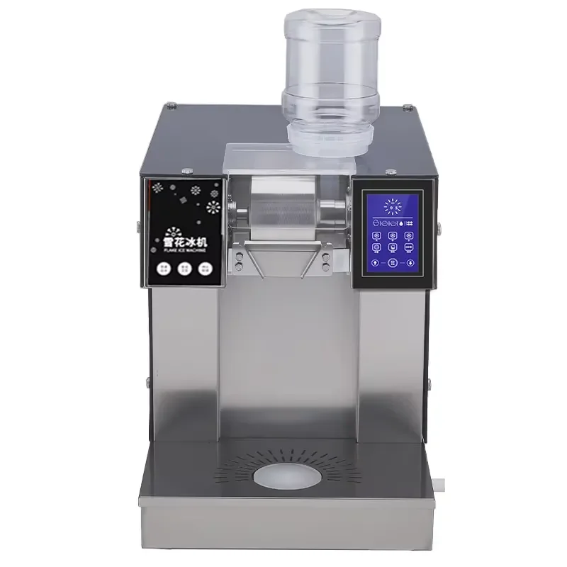 Bingsu Ice Crusher Snow Flake Ice Shaver Machine Automatic Small Korean Machine Snow Ice Maker for Food Shop