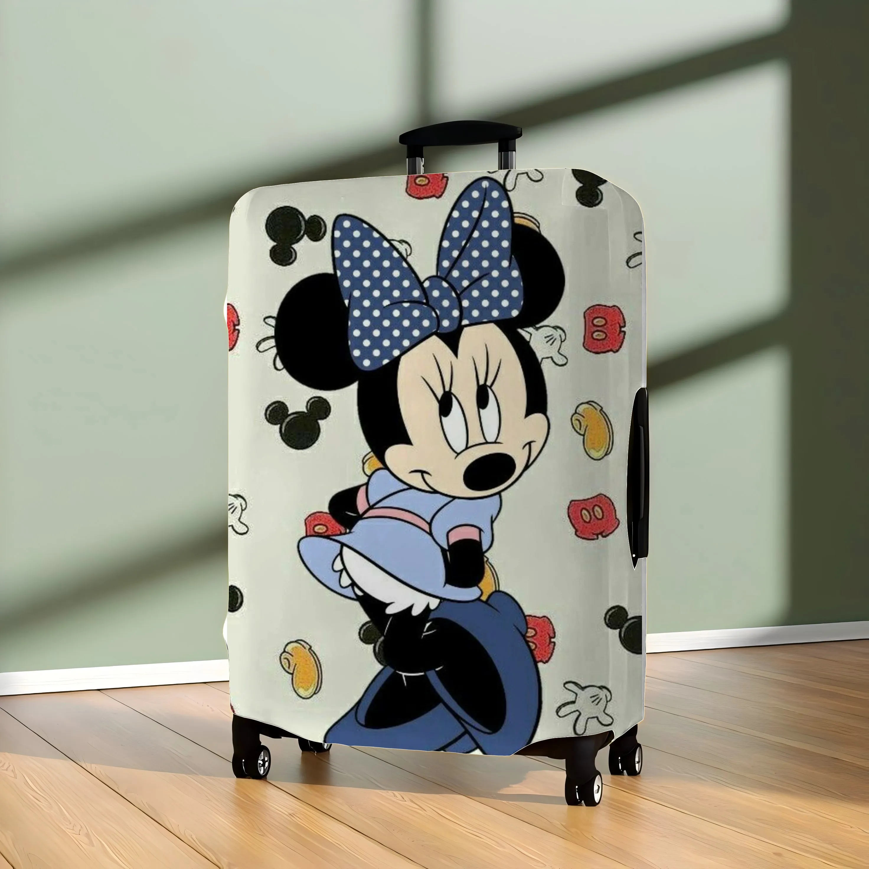 Luggage Protective Cover Storage Bag Travel Accessories Disney Suitcase Protector Minnie Mouse Case Mickey For Traveling Covers