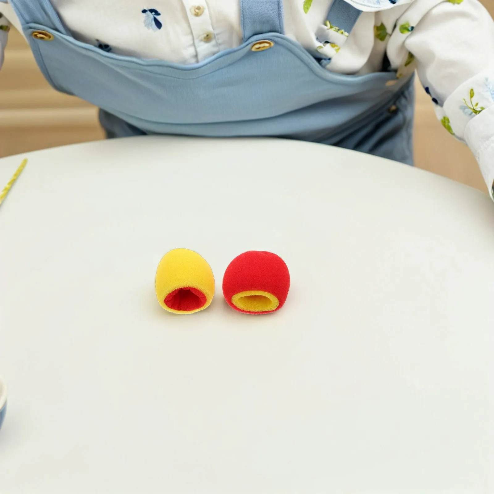 2 قطعة كرات إسفنجية متغيرة الألوان الدعائم للأطفال خدع قريبة الأسرة حفلة المدرسة الأحداث متعة الجدة #5