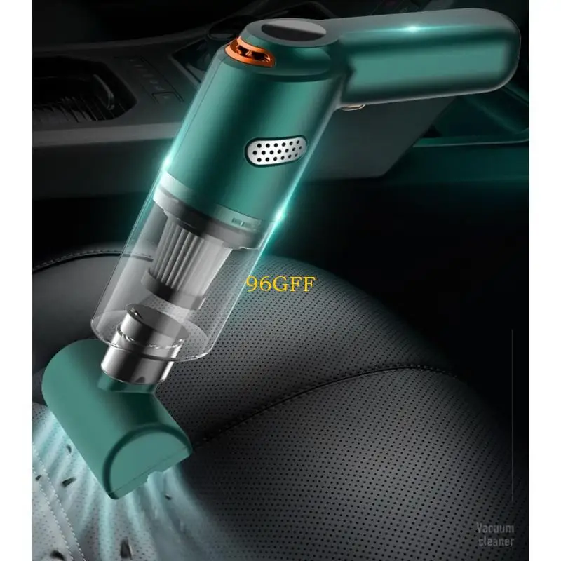 96GF Aspiradora portátil portátil para muebles para automóviles para hogar tierra polvo recargable diseño liviano