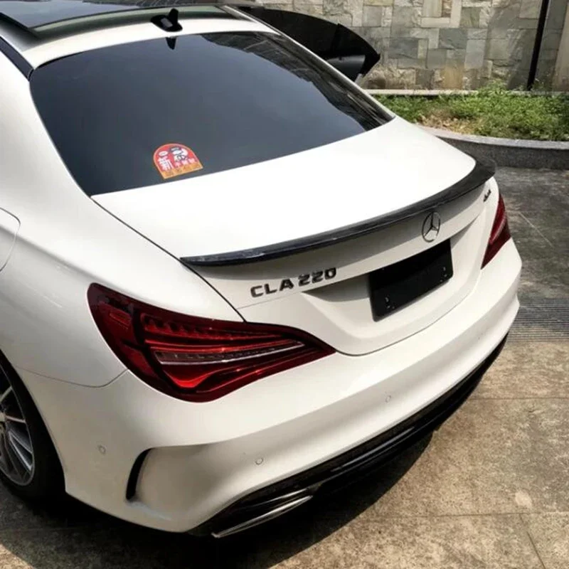 For Mercedes Benz CLA Spoiler CLA45 W117 C117 Top of the Wing Spoiler Lacquer Color Cla C200 250 260 2013 2014 2015 2016 - 2018