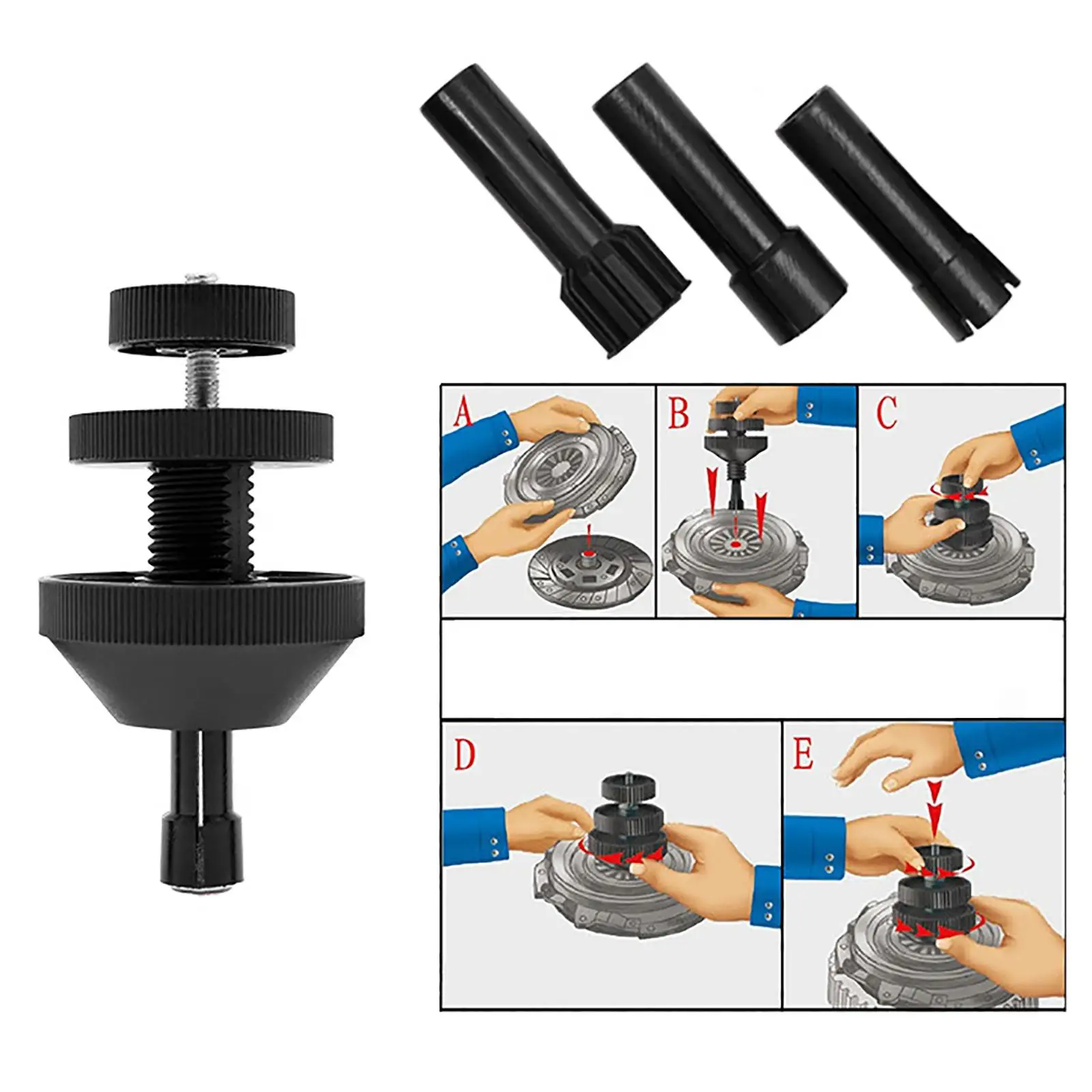 

Precision Car Clutch Alignment Tool ABS Plastic Corrector Universal Installation Kit for Automotive Clutch Center