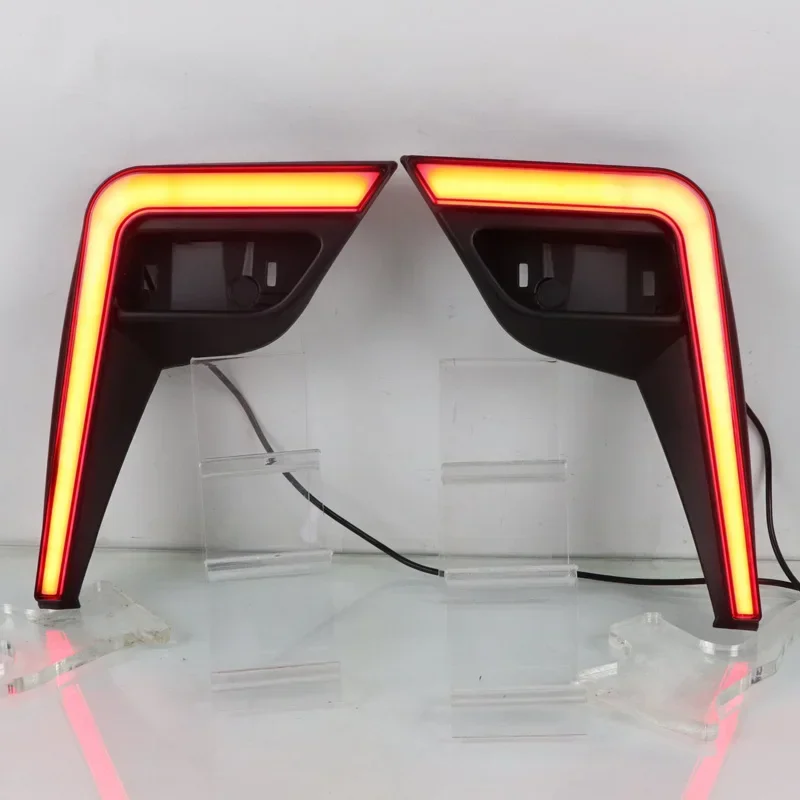 Car LED Rear Bumper Lamps For Perodua Ativa 2020 2021 2022 Brake Light Turn Signal Backup Reflector Lamp Reverse Fog Taillights