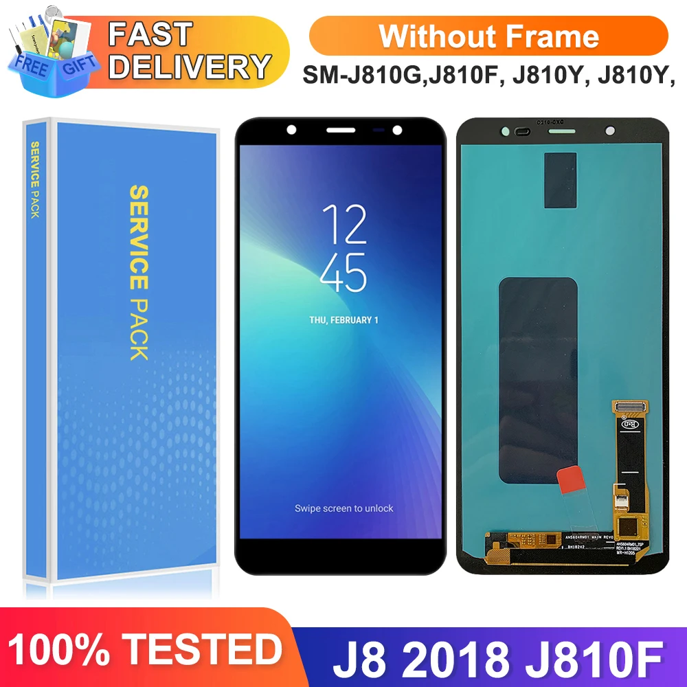 شاشة LCD لجهاز Samsung Galaxy J8 2018 J810F – تقييم شامل ودليل عملي للتركيب والاختيار