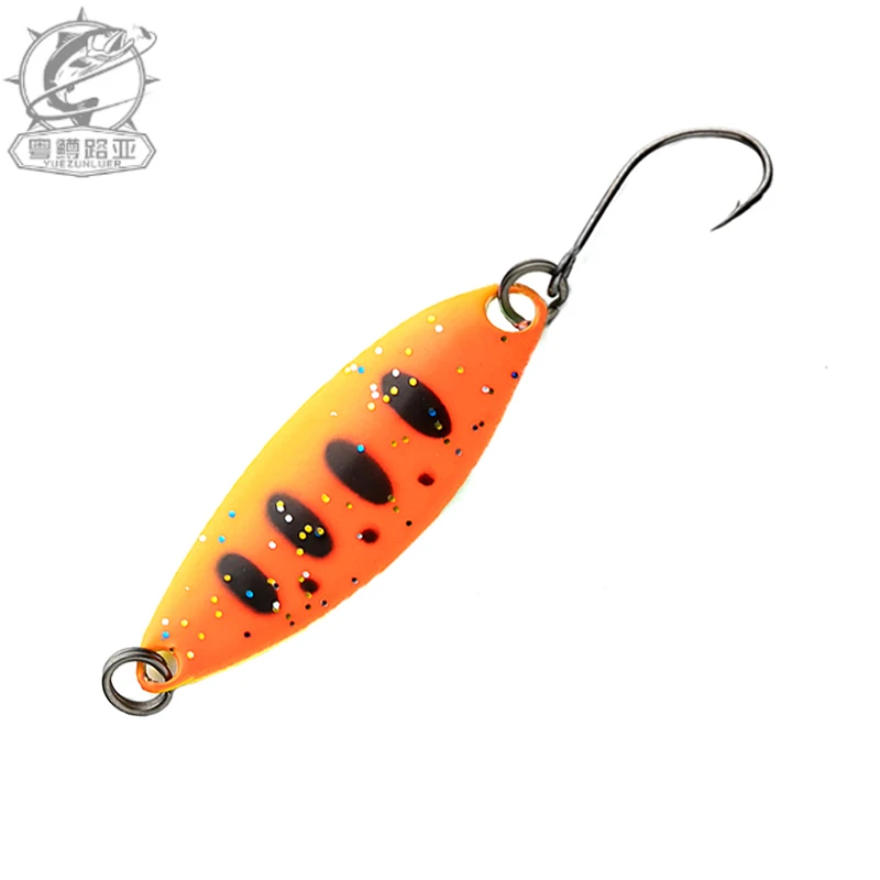 1Pc Bereich Forelle Löffel Trolling Löffel 2g 33cm Hohe Qualität Professionelle Angeln Lockt Süßwasser Spinner Köder angelgerät