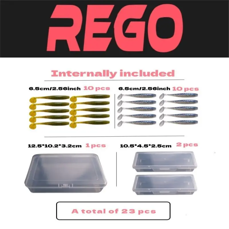 

Т-образный хвост в штучной упаковке, универсальный для всех водных зон, увеличенная мягкая приманка с Т-образным хвостом длиной 6,5 см для ловли окуня, форели, щуки и приманки.