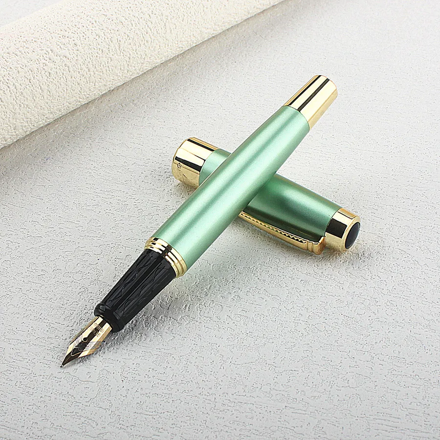 1PCS Classic Style Dragon Clip Fountain Pen 0.5mm Nib Ink Pens School Office Supplies Students Stationery