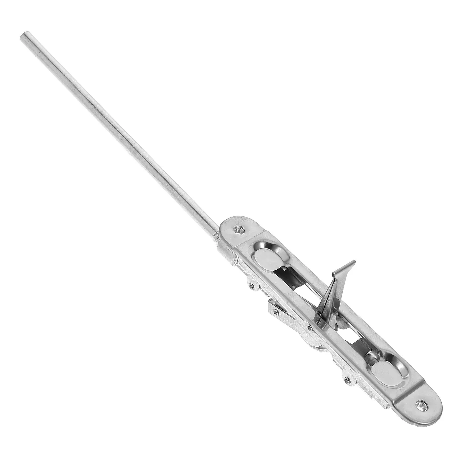 

1Set Security Door Bolt Latch Stainless Steel Anti-Theft Double Door Lock Catch 200Mm Extended Bolt Lock for Residential Office